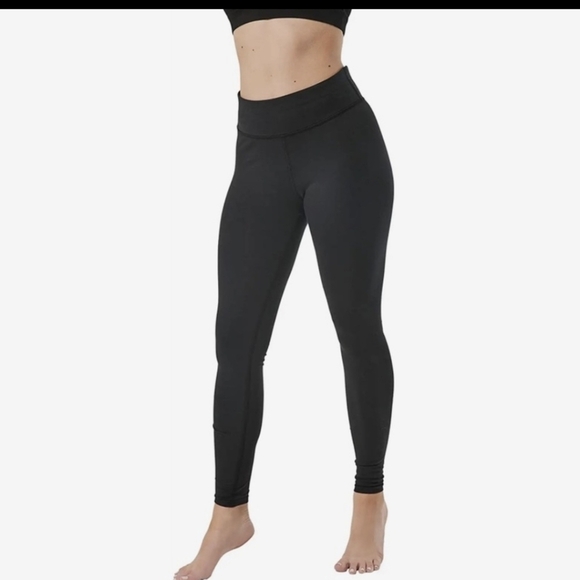 COLUMBIA performance Woman's black active Leggings, Size 2x or 3x, - Picture 2 of 13